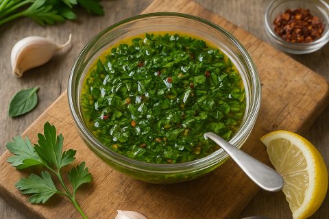 🌿🧄 Čimičuri (chimichurri) sos