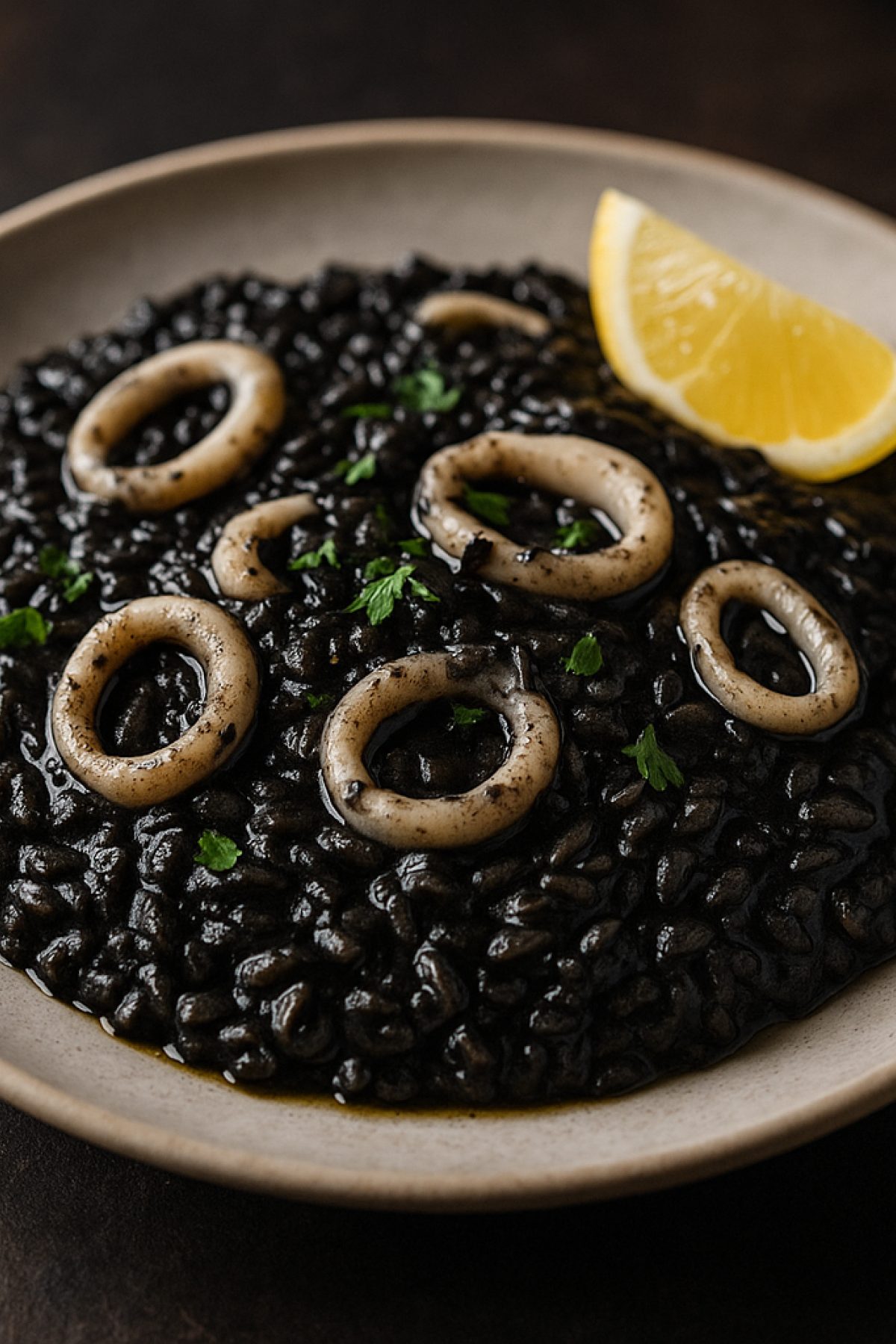 Slika jela 🖤🍤 Crni rižoto od sipe (lignje)