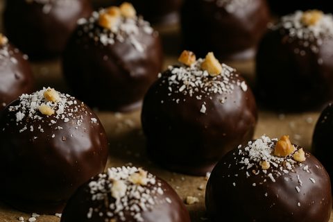 🍫🌰 Posne praline sa urmama i kakaom