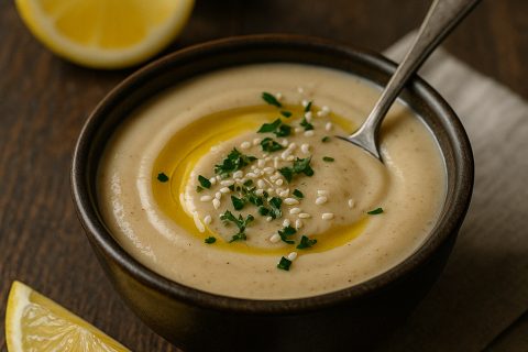 🌰🍋 Tahini–limun sos (kremasti, za falafel, pečeno povrće & ribu)