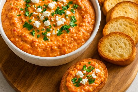 Namaz od pečene paprike i fete – umuti meze koje osvaja 🫑🧀