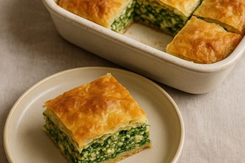 Zeljanica sa spanaćem – razvuci, složi i zapeči 🥬🥟