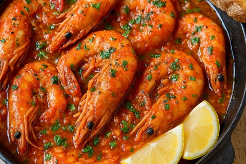 Škampi na buzaru – skuvaj dalmatinski klasik za 20 minuta 🦐🔥