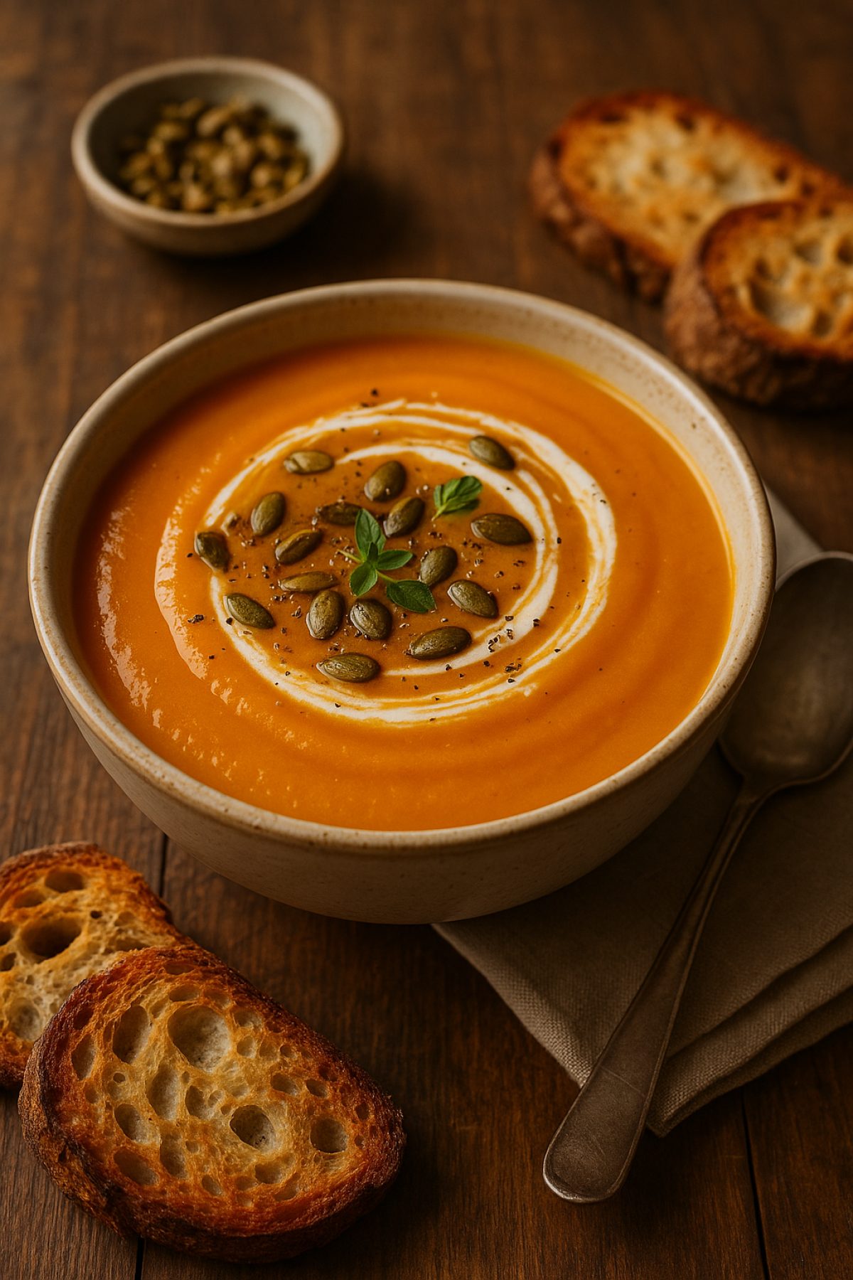Slika jela Krem supa od bundeve – skuvaj baršunasti tanjir za 35 minuta 🧡🥣