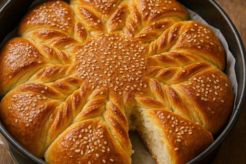 Domaća pogača – razvuci, prepleti i zapeči do zlata 🥖✨