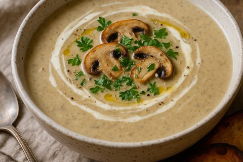 Krem čorba od pečuraka – isprži, izmiksaj i posluži 🍄🥣