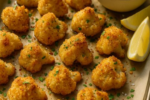 Hrskavi karfiol iz rerne – ispeci „nuggetse“ bez prženja 🥦🔥
