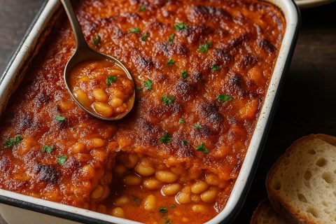 Prebranac iz rerne – zapeči pasulj do zlatne korice 🔥🥘