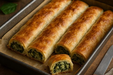 Zeljanica – pita sa spanaćem i sirom: urolaj, prelij i zapeči 🥬🥧