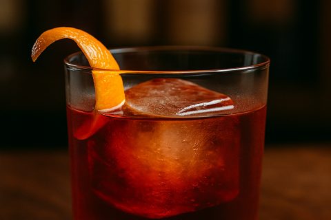 Pelinkovac Negroni – promešaj gorku eleganciju u čaši 🥃🍊