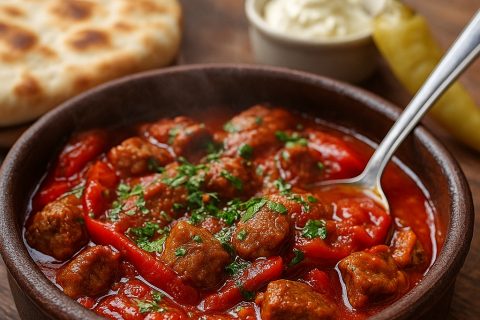 Leskovačka mućkalica sa svinjskim vratom – zapeči, pa krčkaj do sjaja 🔥🍲