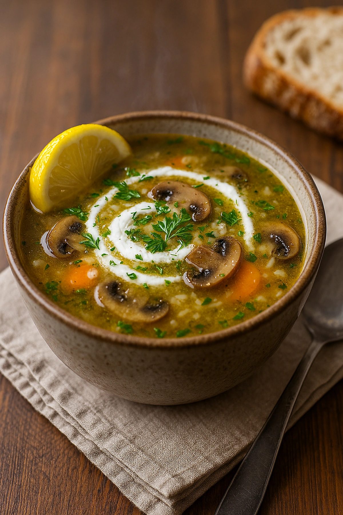 Slika jela Kisela čorba od pečuraka – ukiseli, zgusni, posluži 🍄🍋