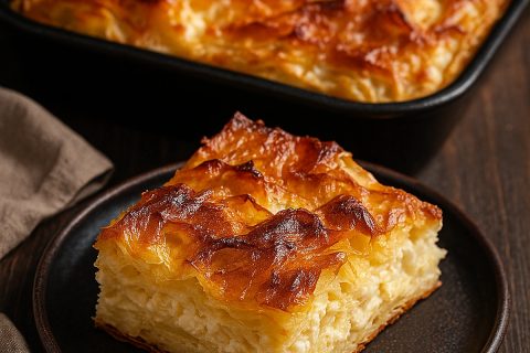 Gibanica gužvara sa sirom – umesi, gužvaj, zapeči 🧀🔥