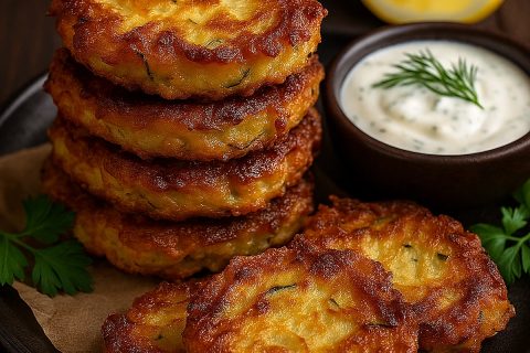 Uštipci od tikvica i sira – izrendaj, iscedi, isprži do zlata 🥒🧀
