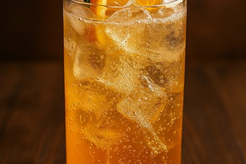 Pelinkovac Spritz sa narandžom i ruzmarinom – rashladi, promuti, natoči 🧡🌿