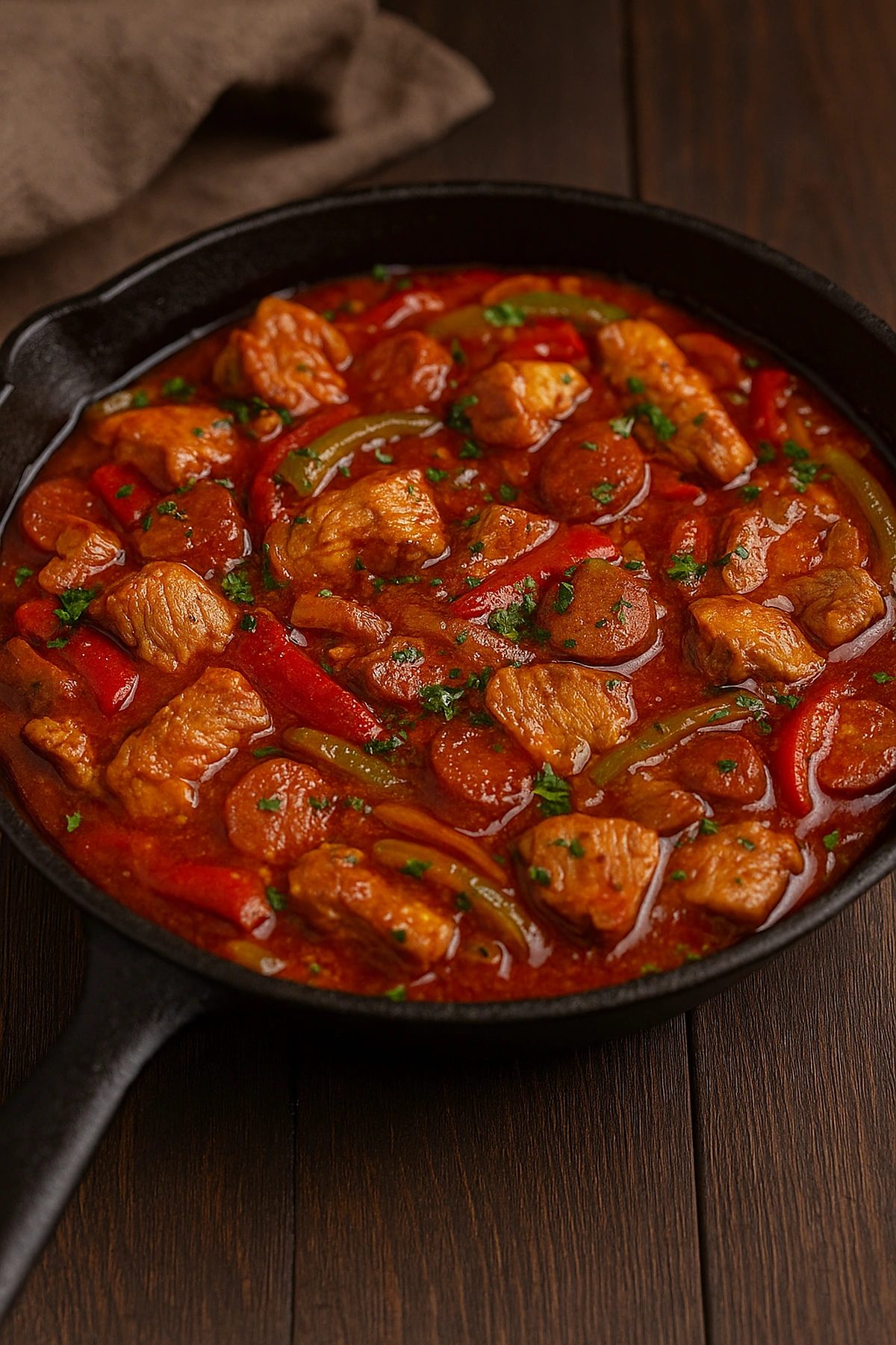 Slika jela Leskovačka mućkalica – ispeci, naseckaj, ukuvaj do sjaja 🔥🥘