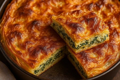 Zeljanica sa domaćim korama – miris detinjstva, zvuk pucketanja u rerni 🥬🥧