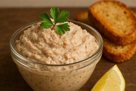Hladna pašteta od tune – kremasto, brzo i posno 🐟🥄