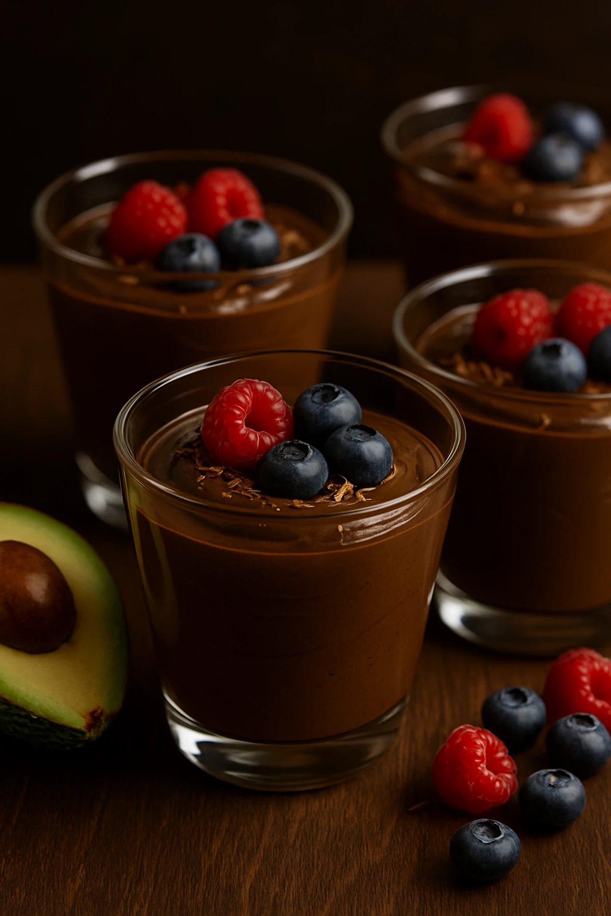 Slika jela Kremasti čoko–avokado mus – posna čokoladna fantazija 🍫🥑