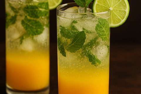 Mango–Limeta Mojito (bez alkohola) – tropska magia u čaši 🍹
