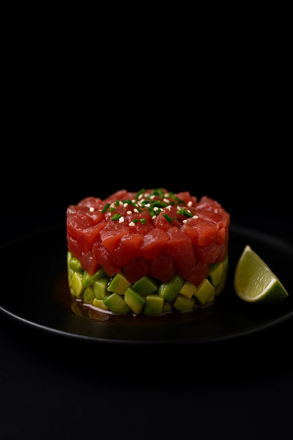 Slika jela Tartar od tune sa ponzuom i avokadom 🍣✨