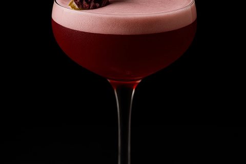 Hibiskus mezkal sour – dimno, citrusno, cvetno 🌺🔥