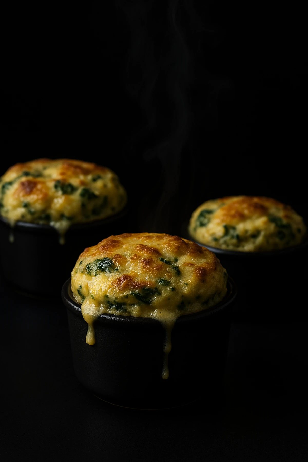 Slika jela Mini sufle od sira i spanaća 🧀🌿