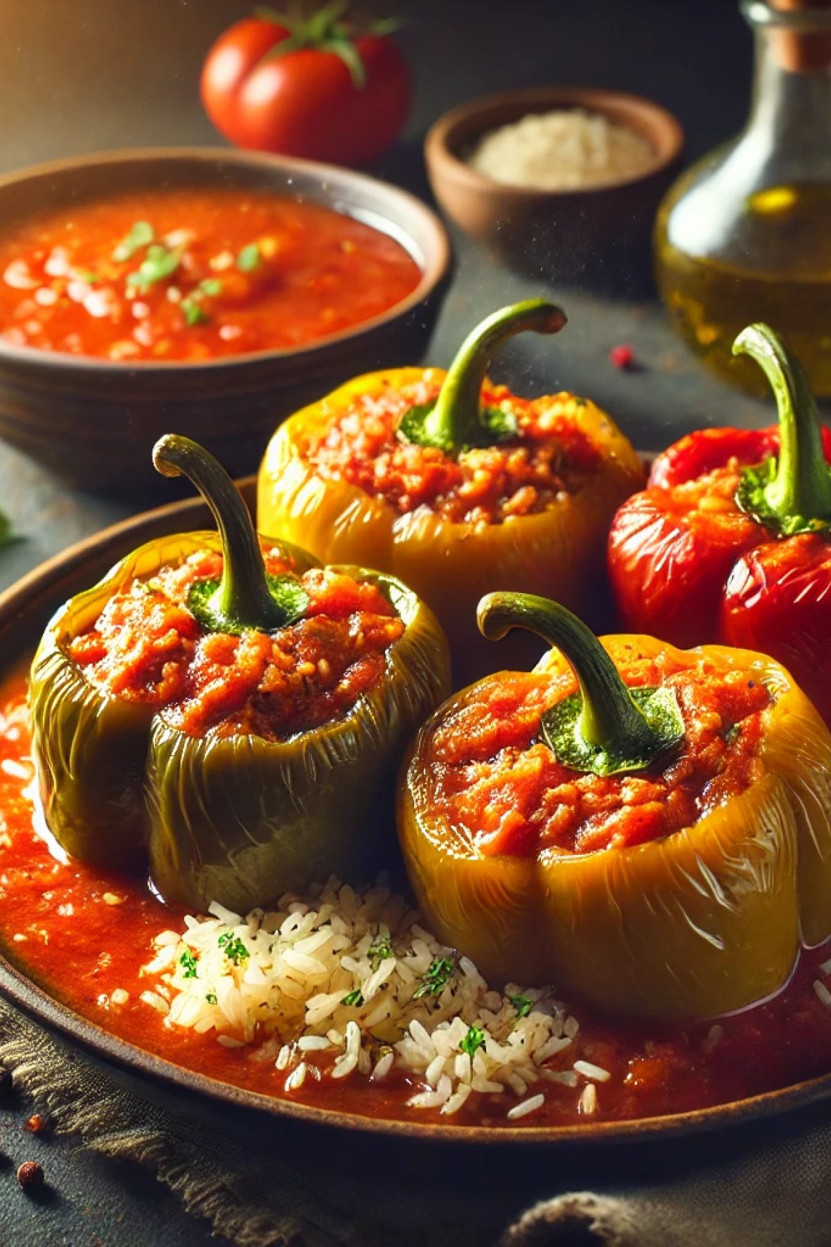 Slika jela Recept za punjene paprike