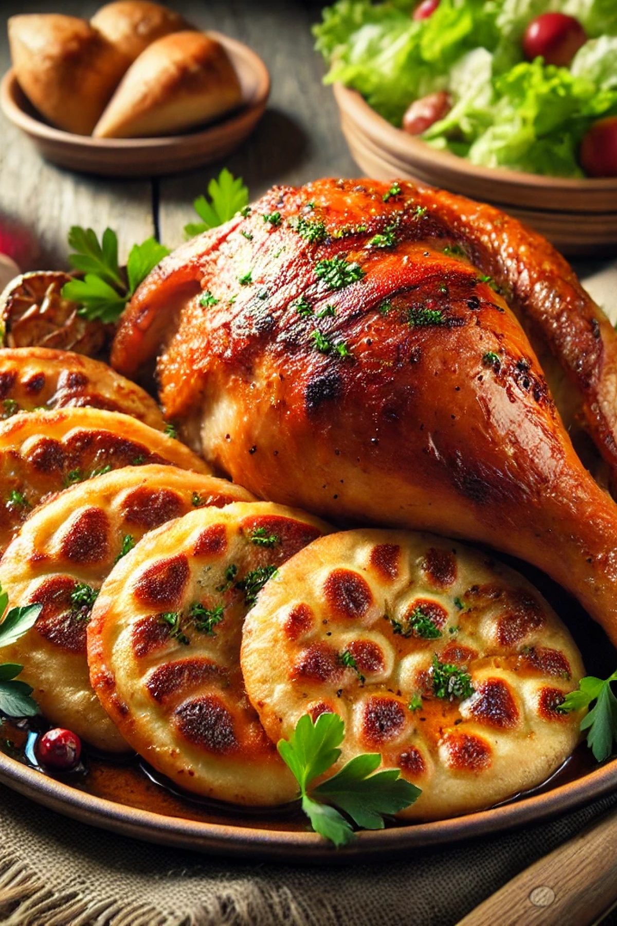 Slika jela Recept za Ćuretinu sa Mlincima