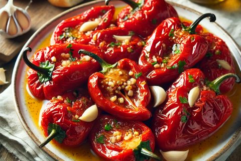 Recept za Belolučane Paprike sa Belim Lukom