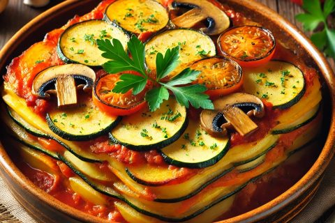 Recept za Posnu Musaku od Povrća