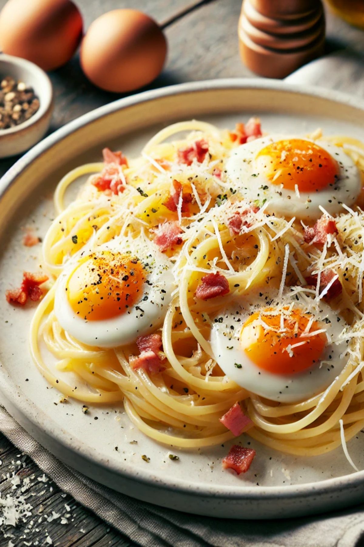 Slika jela Špageti Carbonara