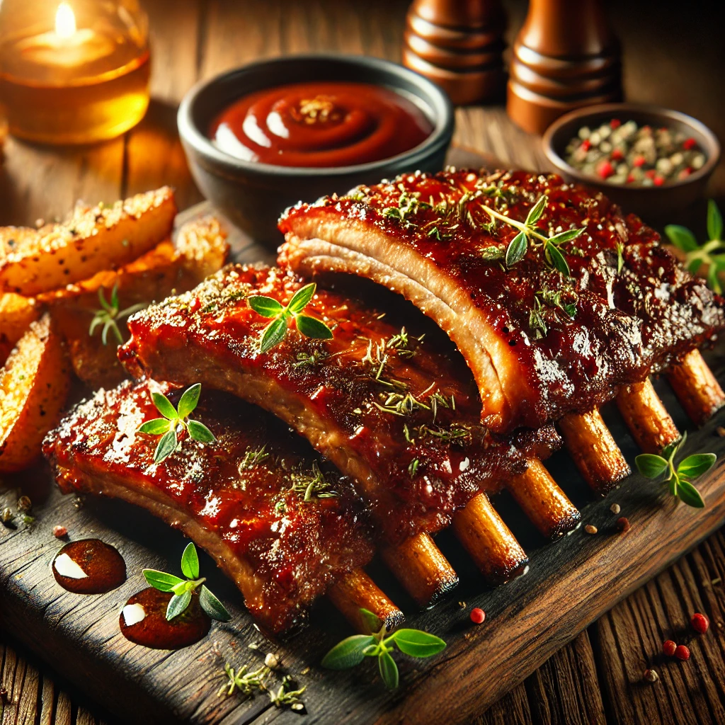 🍖 Karamelizovana Svinjska Rebarca iz Rerne – Mekana i Sočna!