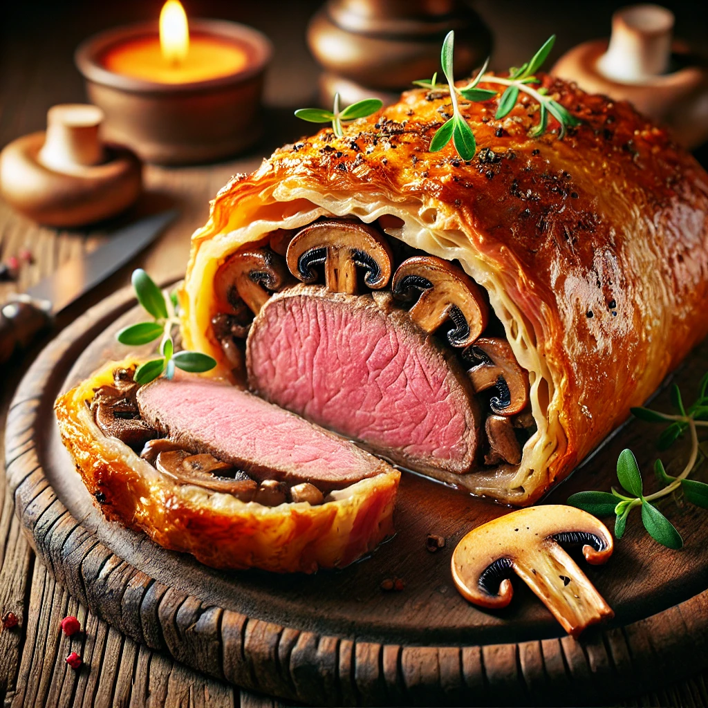 🥩 Beef Wellington – Kraljevski Specijalitet sa Hrskavim Testom