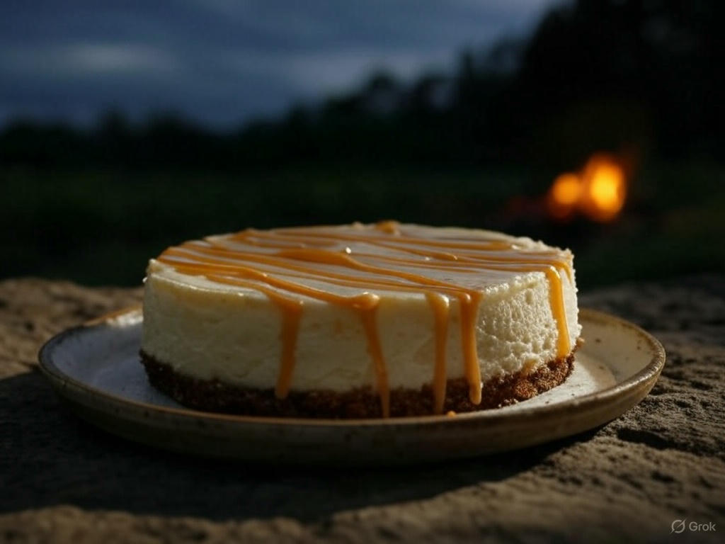 🍰 Vanila karamel čizkejk