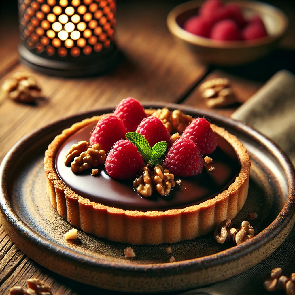 🍫 Posni Čokoladni Tart – Kremasta Poslastica bez Pečenja