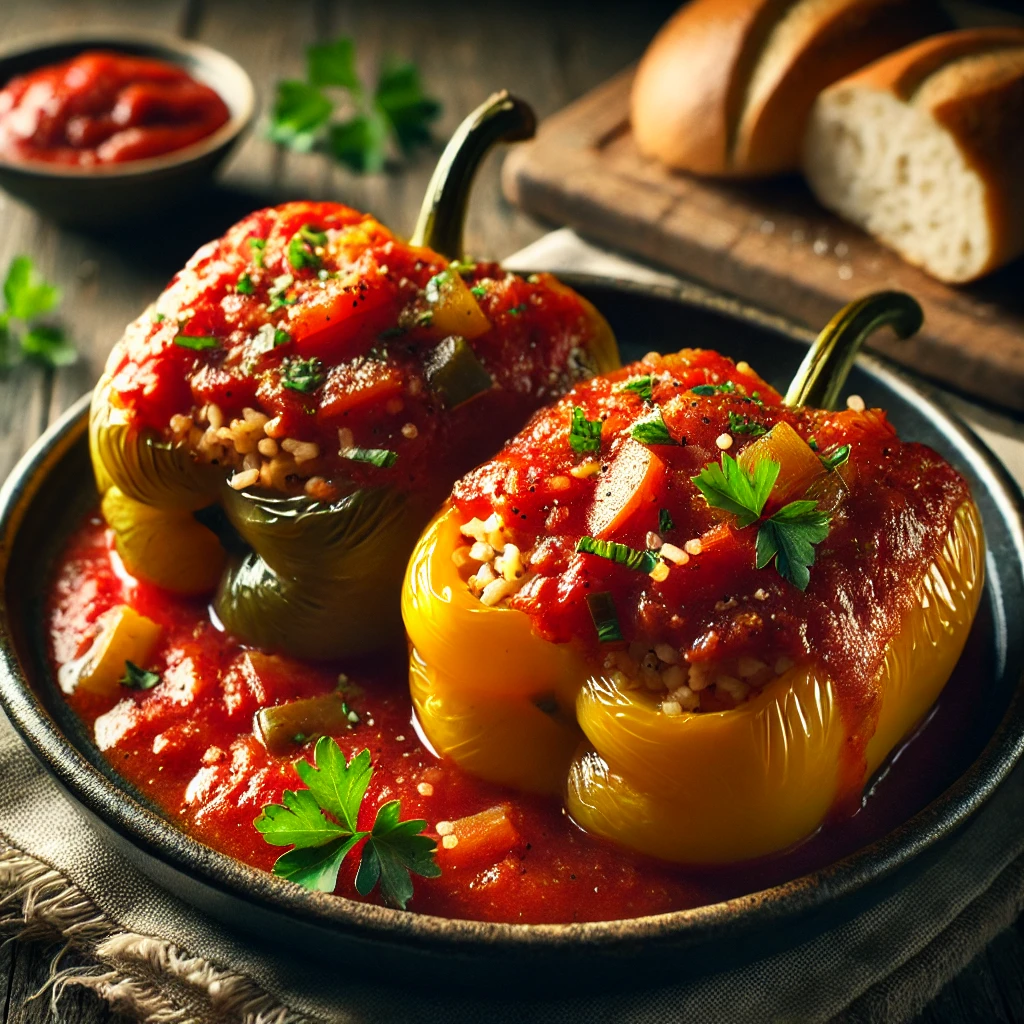 Punjene paprike sa krompirom – Posno i ukusno jelo
