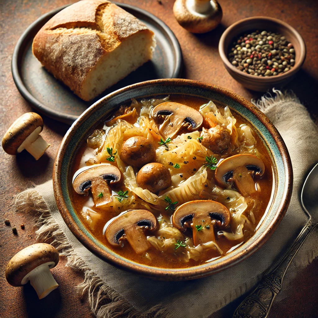 🥘 Posni kupus sa pečurkama – Ukusno i zdravo jelo