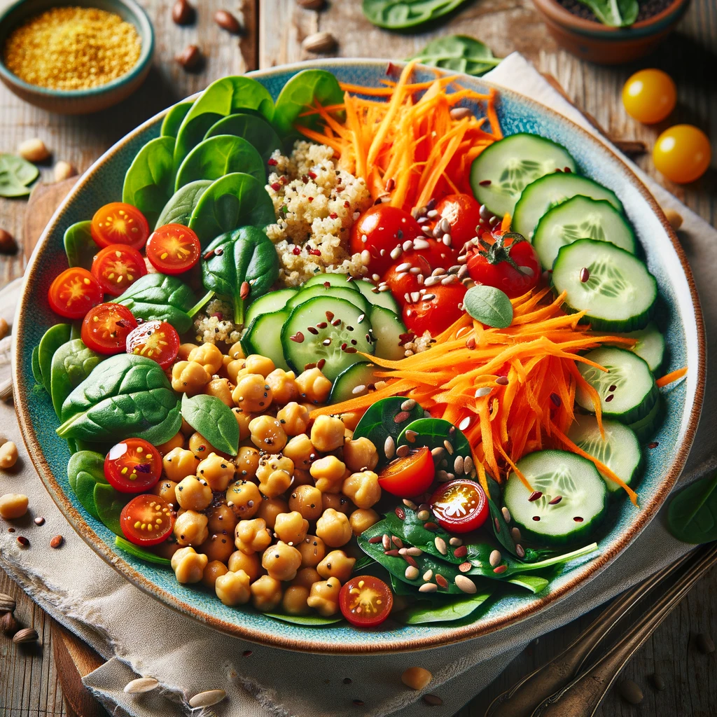 🥗 Proteinska posna obrok salata