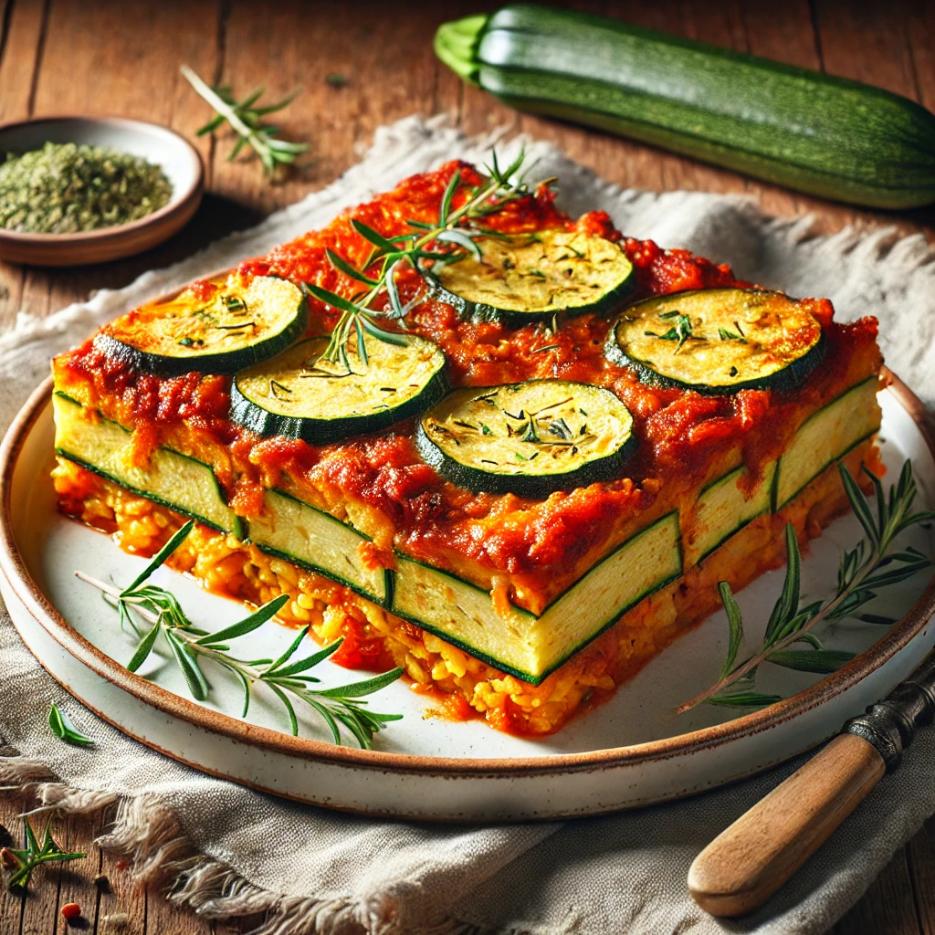 🥦 Posna musaka od tikvica i pirinča – Lako, lagano i ukusno