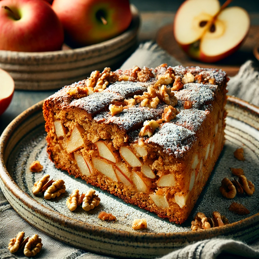 🍎 Posni kolač sa jabukama – Jednostavan, a neodoljiv