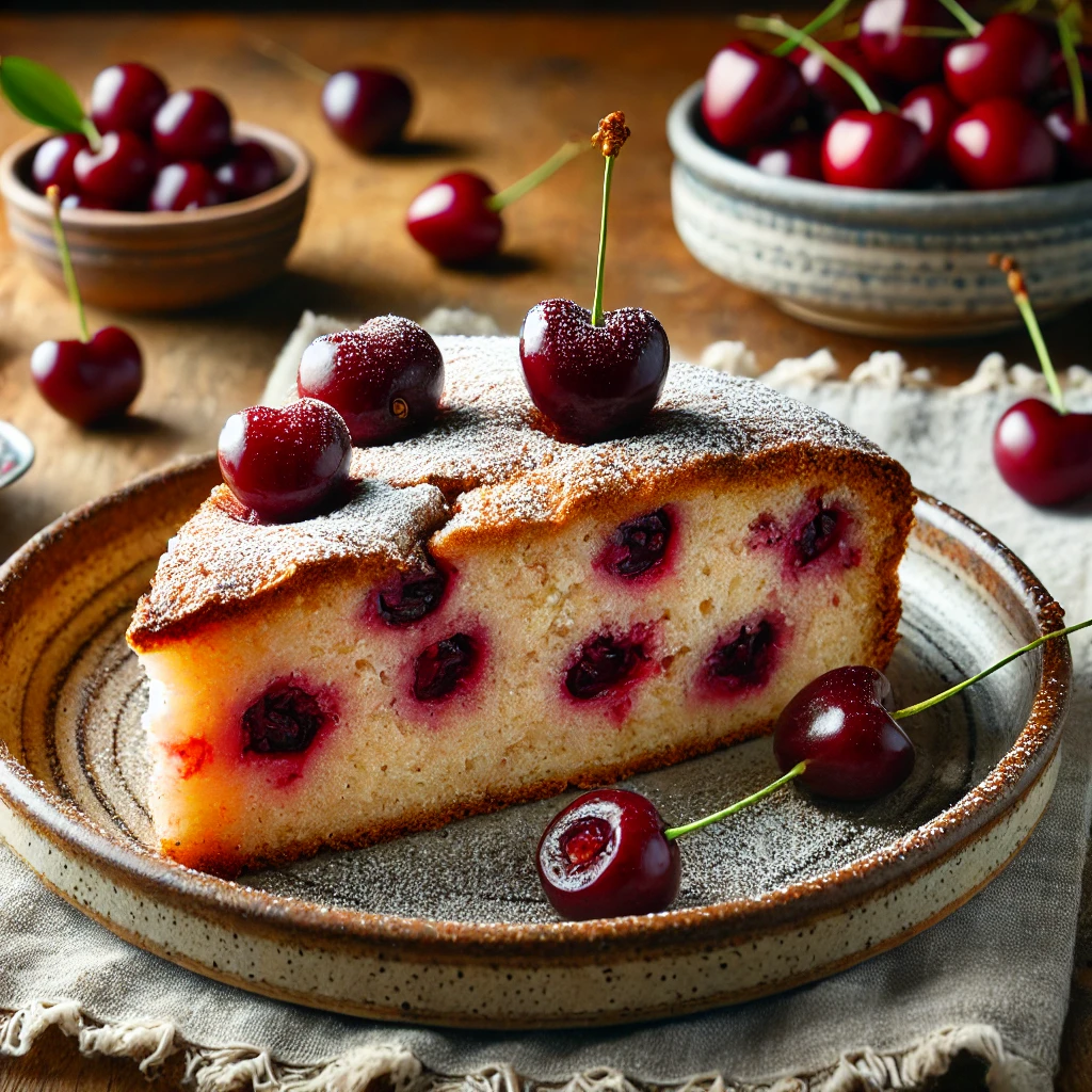 🍒 Posni kolač sa višnjama – Sočan i osvežavajuć