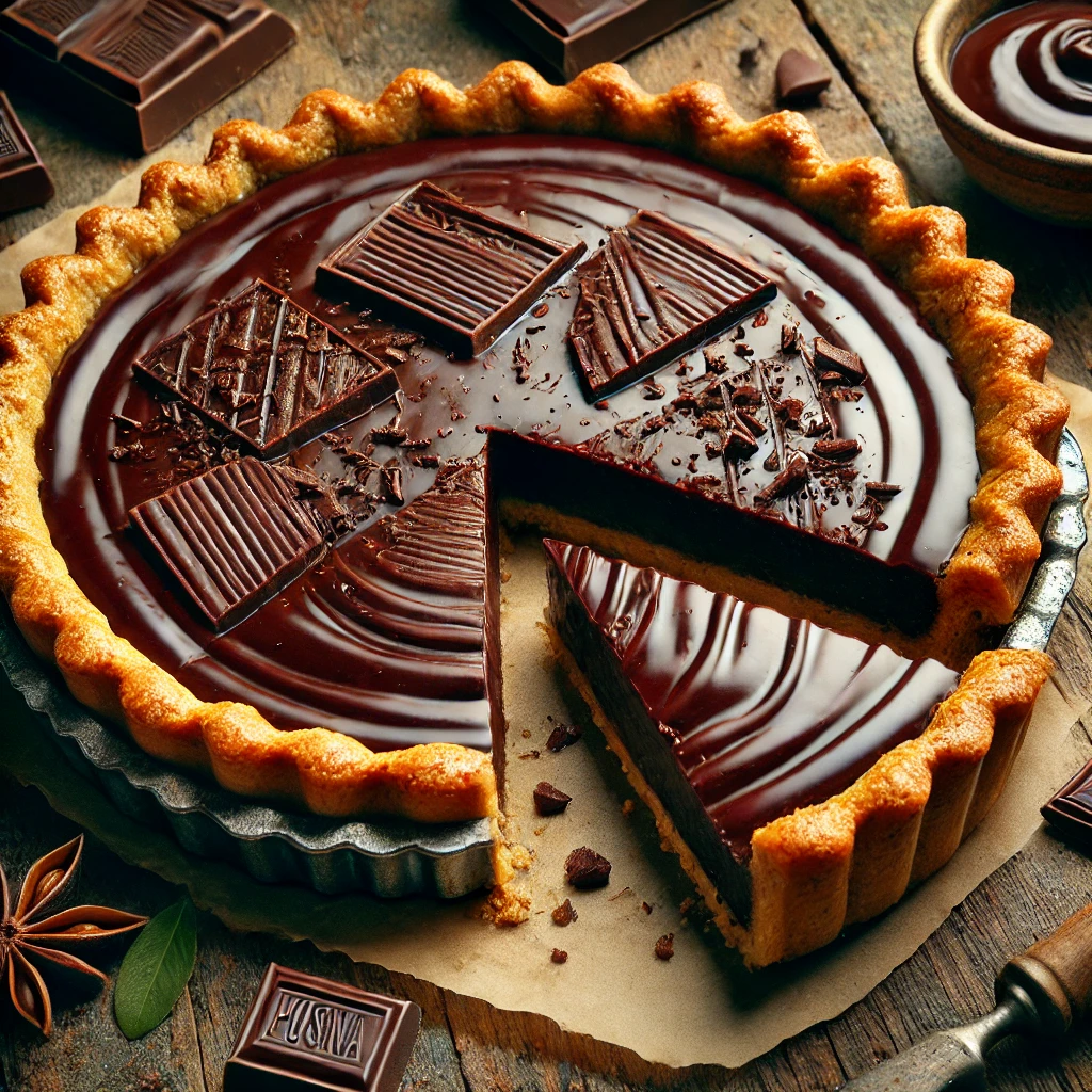 🍫 Posna pita sa čokoladom – Mekana, sočna i bez griže savesti