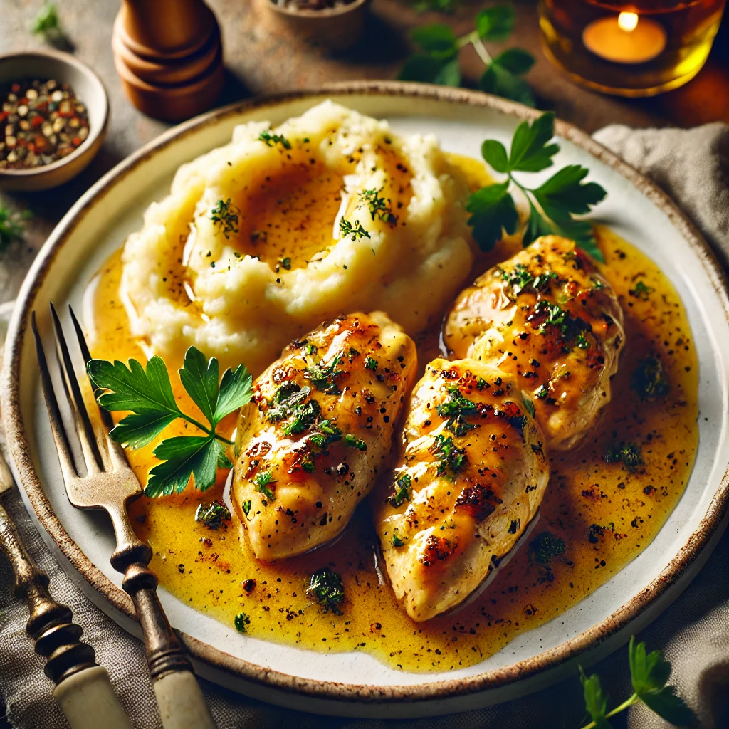 🍛 Pileći fileti u sosu od senfa i meda – Brzo, sočno i aromatično