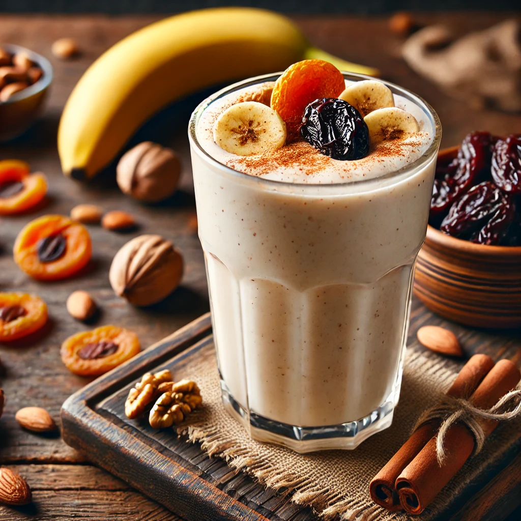 🥤 Energetski Smuti od Suvog Voća – Čaša Zdravlja i Snage