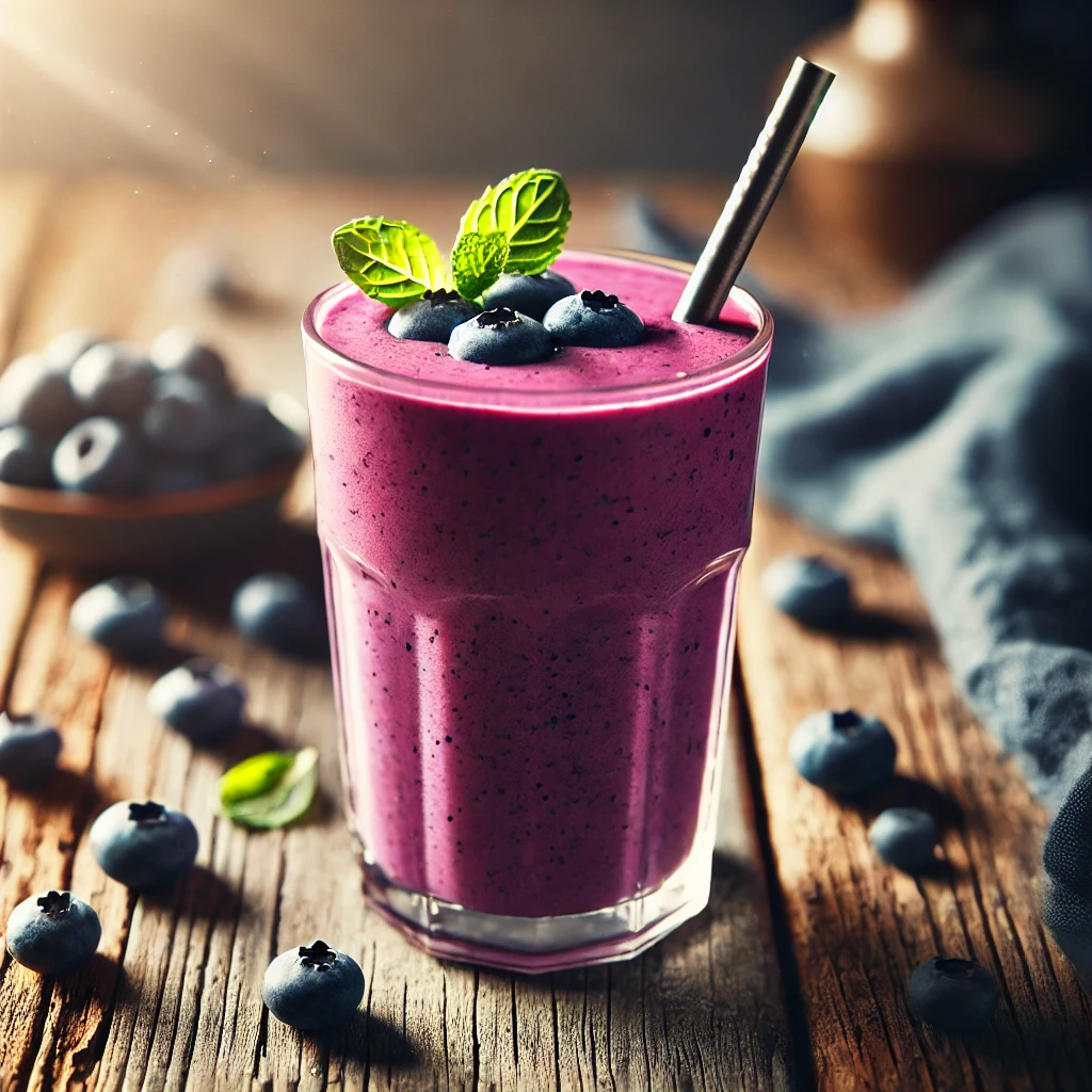 💜 Borovnica & Banana Energetski Smuti
