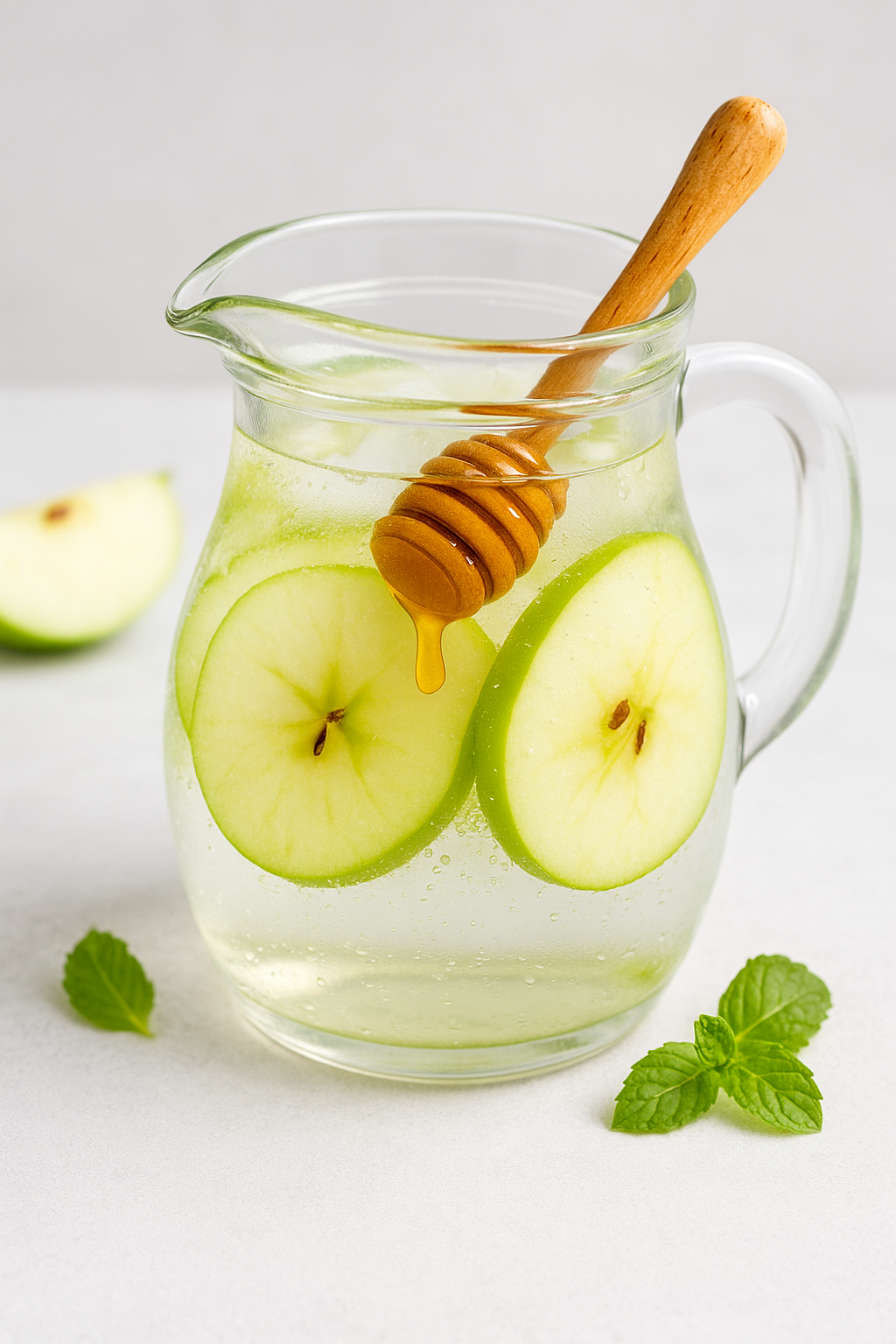 🍏🍯 Detox voda sa zelenom jabukom i Manuka medom