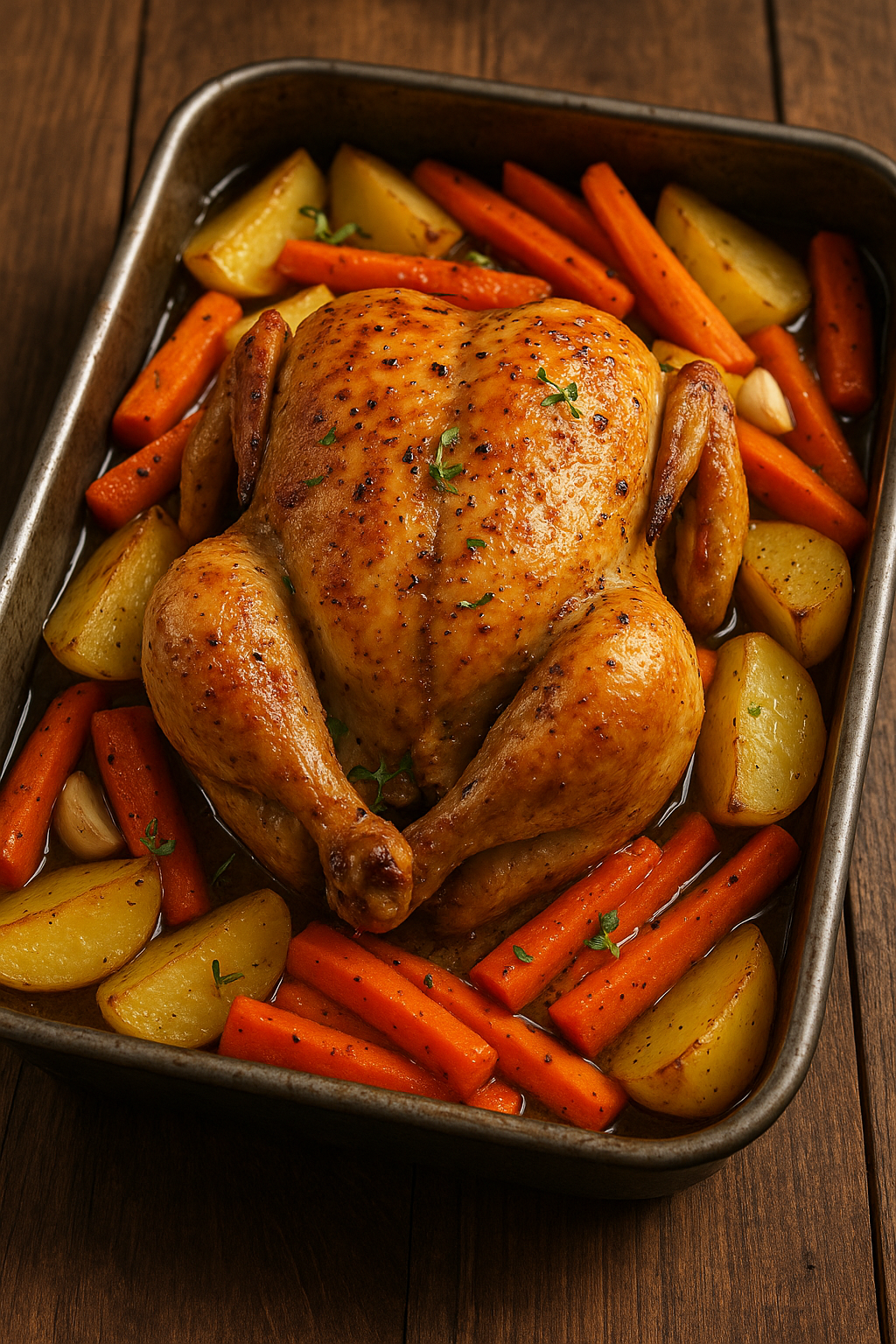 🍗🥕 Pile iz rerne sa povrćem