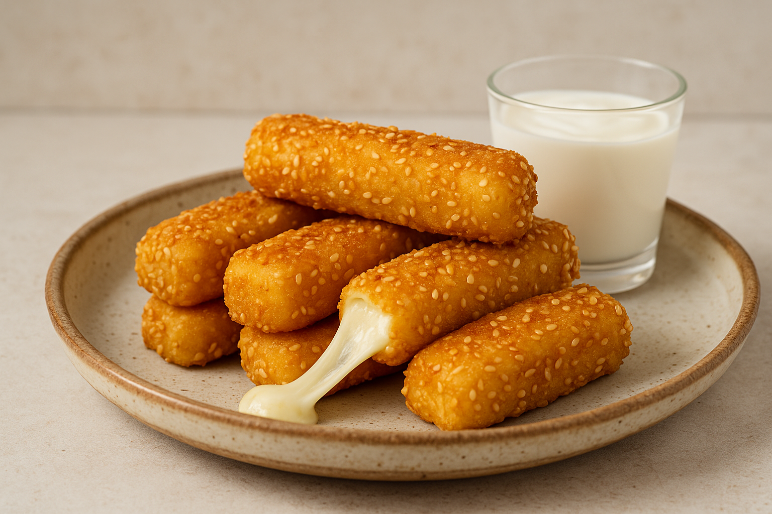🧀 Panirani kačkavalj sa susamom