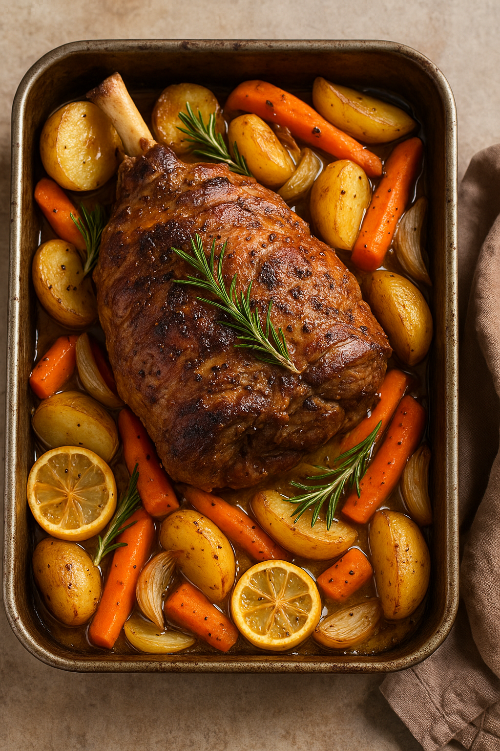 🍖🥔 Jagnjetina u rerni sa povrćem